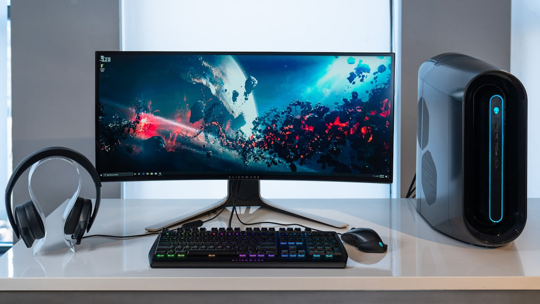 Gaming peripherals mouse keyboard headset setup